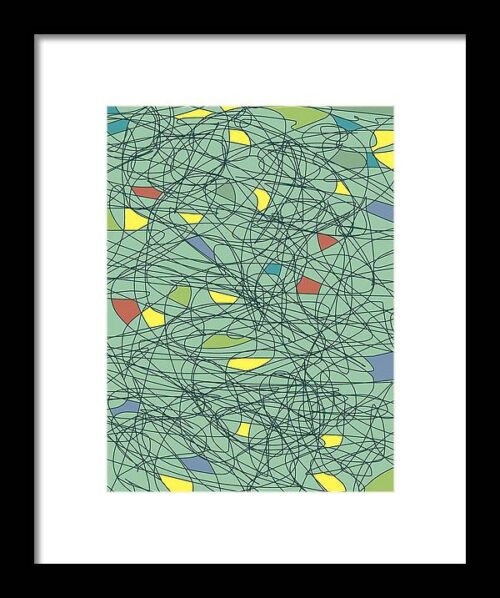 Abstract 228 Framed Print