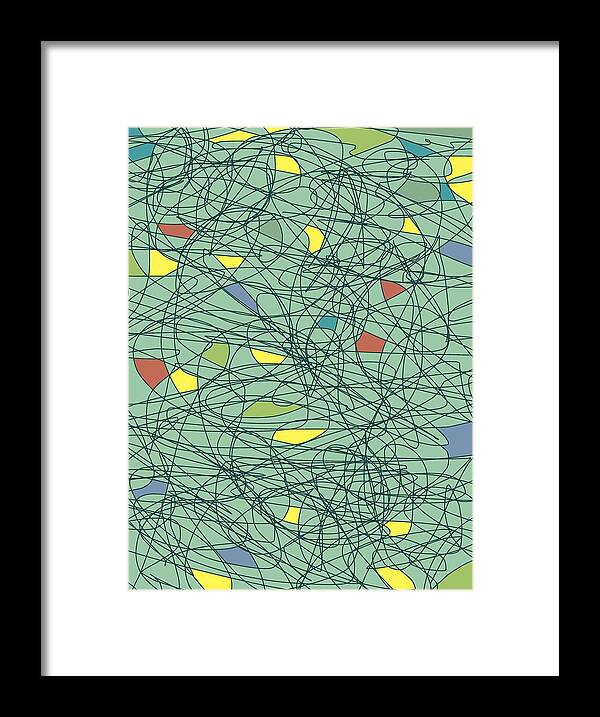Abstract 228 Framed Print