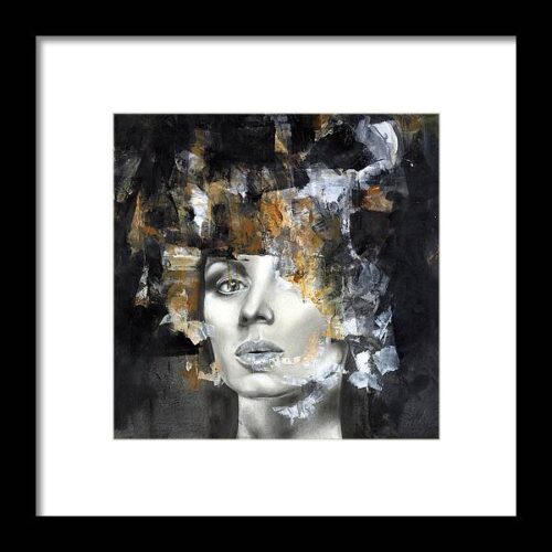 Amber Framed Print