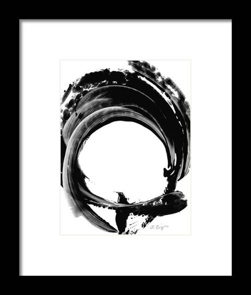 Black Magic 304 by Sharon Cummings Framed Print