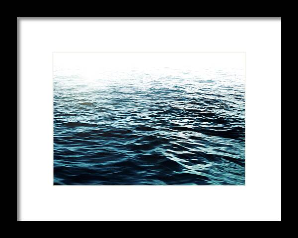 Blue Sea Framed Print