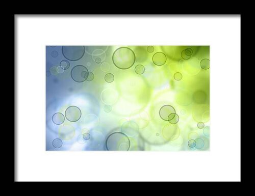 Circles of hope Framed Print