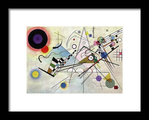Composition 8 Framed Print