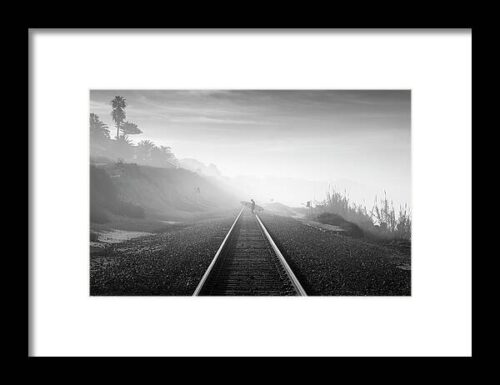 Del Mar Surfer 2 Framed Print
