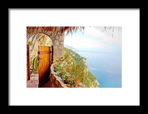 Door to Paradise Framed Print
