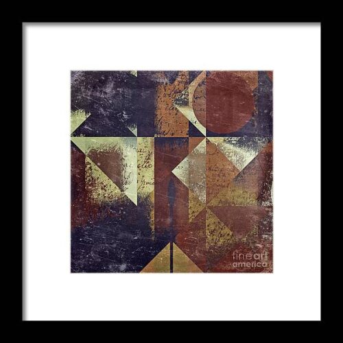 Geomix 04 - 6ac8bv2t7c Framed Print