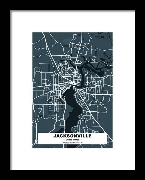 Jacksonville United States Framed Print