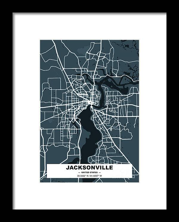 Jacksonville United States Framed Print