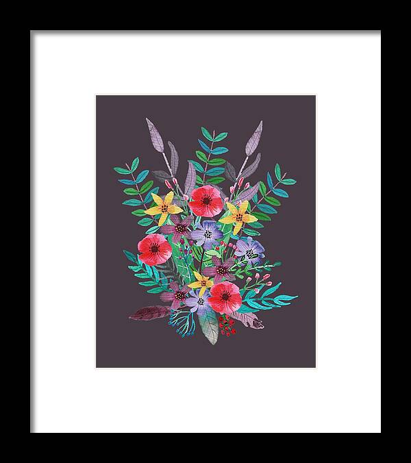 Just Flora II Framed Print