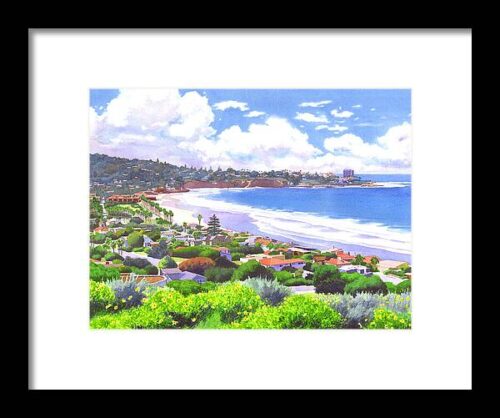 La Jolla California Framed Print