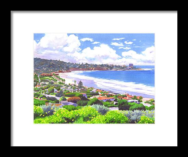 La Jolla California Framed Print