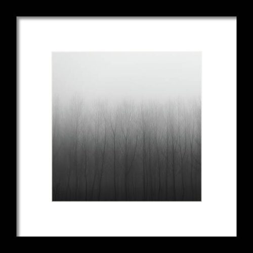 Mistery Lines Framed Print