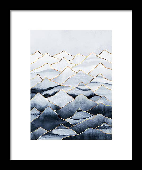 Mountains Framed Print
