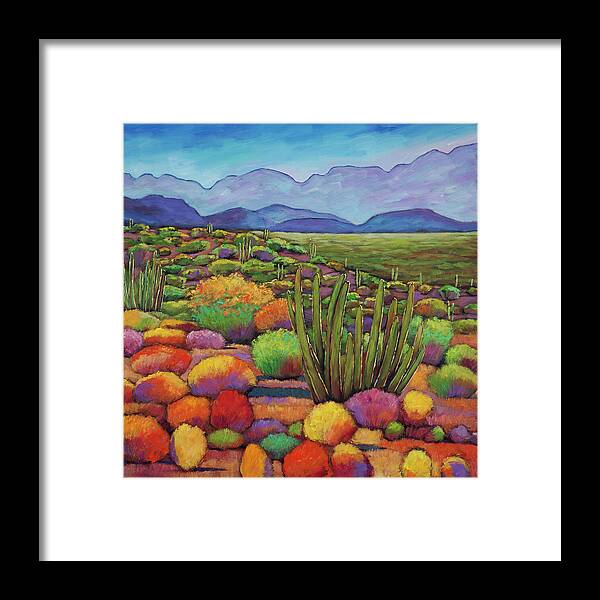 Organ Pipe Framed Print