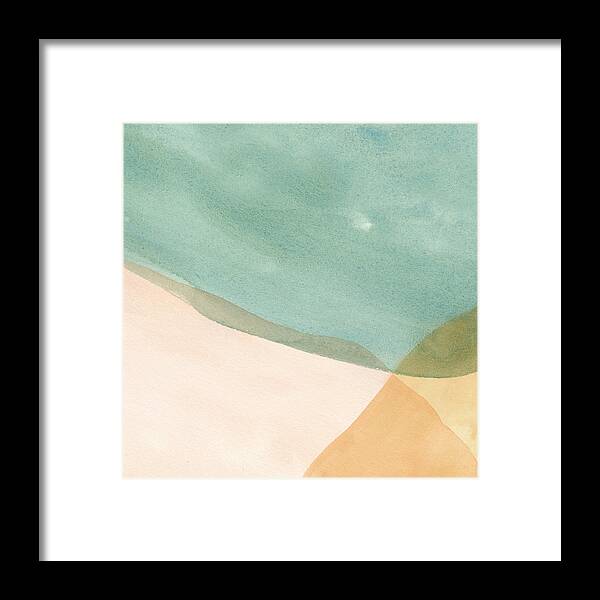 Pastel Color Study Iv Framed Print