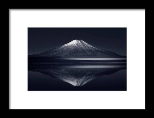 Reflection Mt. Fuji Framed Print