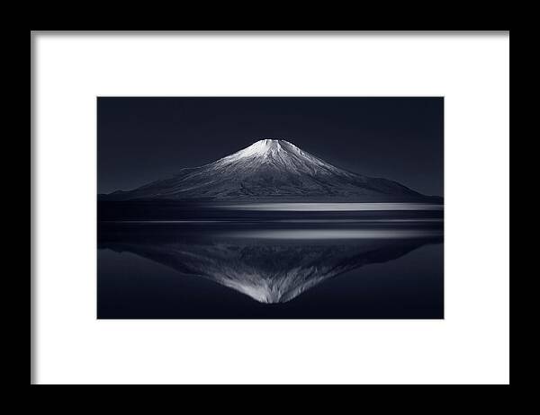 Reflection Mt. Fuji Framed Print