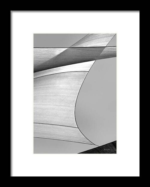 Sailcloth Abstract Number 4 Framed Print