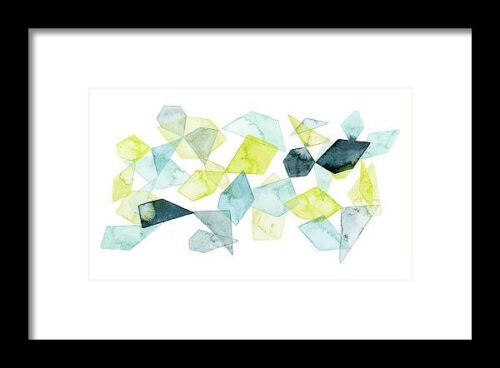 Seaglass Abstract II #1 Framed Print
