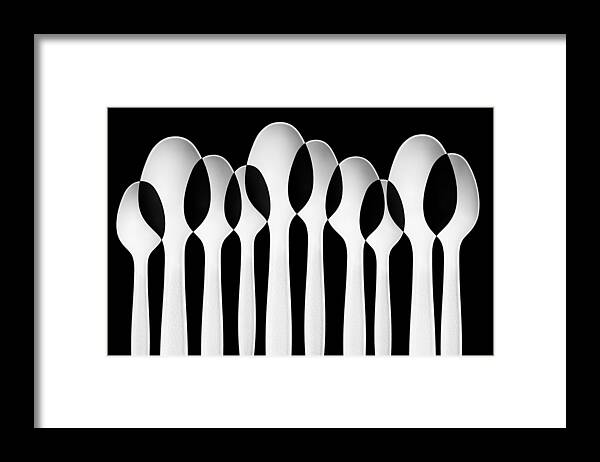 Spoons Abstract: Forest Framed Print Spoons Abstract: Forest Framed Print