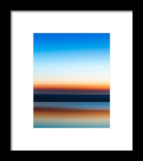 Sunset at Ottawa Lake Framed Print