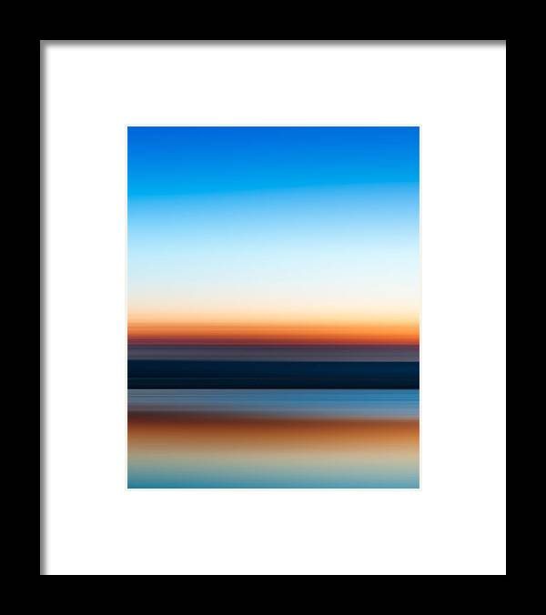 Sunset at Ottawa Lake Framed Print