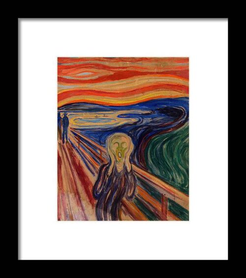 The Scream Framed Print