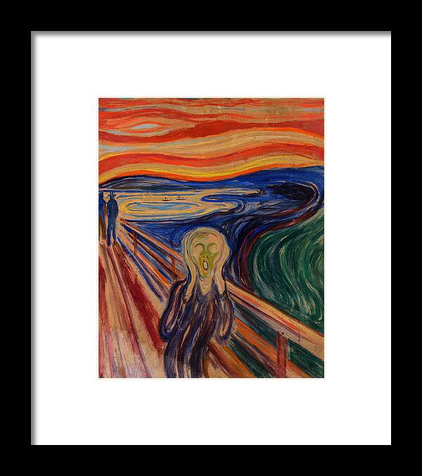The Scream Framed Print