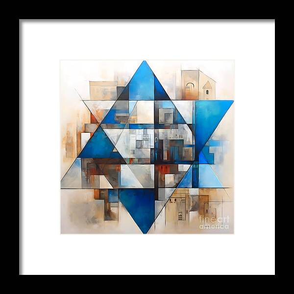 The Star of David Framed Print