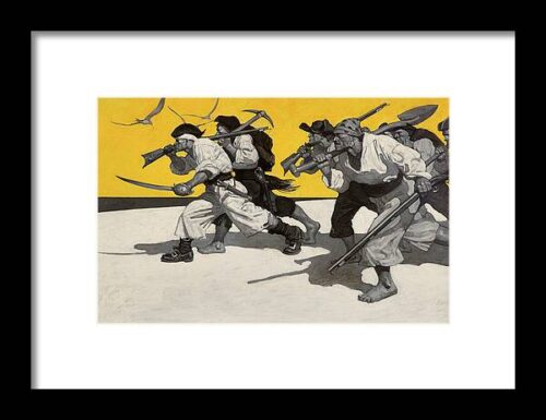 Treasure Island Framed Print
