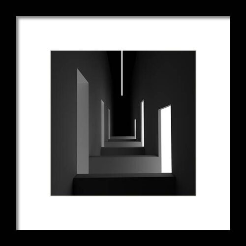 Unsymmetric Framed Print