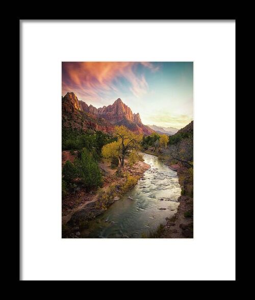 Zion National Park Framed Print