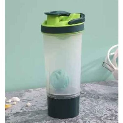 Shaker Bottle With Cup - Single Piece