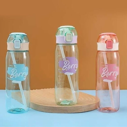 Transparent Sipper Bottle - Assorted - Single Piece