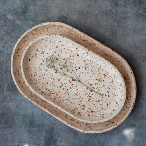 Tray - Fika - Oval - Single Piece